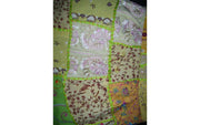 ASSORTED PATCH SHOULDER SKIRT BAG(KAMBALIA  BAG)