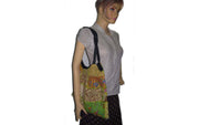 ASSORTED PATCH SHOULDER SKIRT BAG(KAMBALIA  BAG)