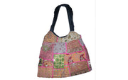 ASSORTED PATCH SHOULDER SKIRT BAG(KAMBALIA  BAG)