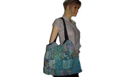 ASSORTED PATCH SHOULDER SKIRT BAG(KAMBALIA  BAG)