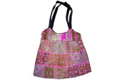 ASSORTED PATCH SHOULDER SKIRT BAG(KAMBALIA  BAG)