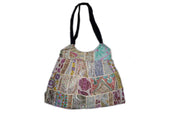 ASSORTED PATCH SHOULDER SKIRT BAG(KAMBALIA  BAG)