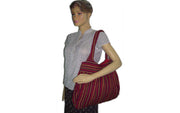 COTTON HANDLOOM SHOULDER SKIRT BAG