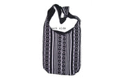 HANDLOOM SHOULDER BAG WITH CHAIN POCKET