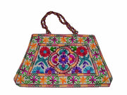 BIG SIZE EMBROIDERY SHOULDER BAG