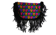 INDIAN ETHNIC SHOULDER BAG WITH FRINGE