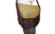 INDIAN ETHNIC SHOULDER BAG WITH FRINGE