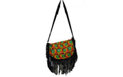 INDIAN ETHNIC SHOULDER BAG WITH FRINGE