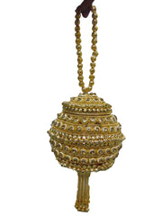 Vintage Ethnic Metal Clutch