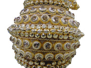 Vintage Ethnic Metal Clutch