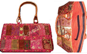 EMBROIDED BORDER BAG