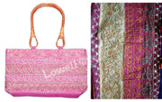 EMBROIDED BORDER BAG