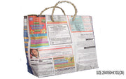 RECTANGLE SHAPE NEWS PAPER BAG(25WX30HX10G (CM)