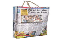 RECTANGLE SHAPE NEWS PAPER BAG(28WX40HX7G (CM))