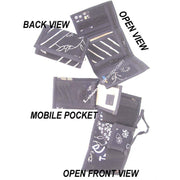 FABRIC &JUTE WALLET MOBIE POCKET