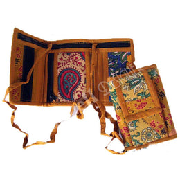 FABRIC &JUTE WALLET MOBIE POCKET
