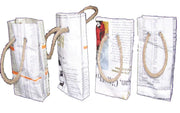 NEWSPAPER BAG FOR GIFT(8WX11HX 2.5G(CM))