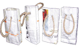 NEWSPAPER BAG FOR GIFT(8WX11HX 2.5G(CM))