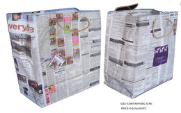 PRINTED NEWSPAPER BAG(32WX40HX8G (CM))