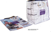 PRINTED NEWSPAPER BAG(32WX40HX8G (CM))
