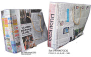 NEWSPAPER SHOPPING BAG(27WX40HX7G(CM),24WX30HX9G(CM))