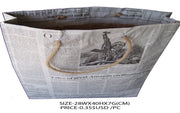 SMALL NEWSPAPER GIFT BAG(28WX40HX7G(CM))