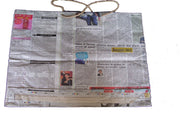 NEWSPAPER SHOPPING BAG(43WX43HX7G(CM)