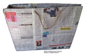 NEWSPAPER SHOPPING BAG(43WX43HX7G(CM)