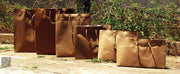 BROWN PAPER SHOPPING BAGS