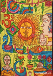 COLORFUL GOD TAPESTRY