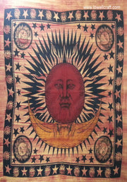 ZODIAC SUN SIGN TAPESTRY WALL HANGING