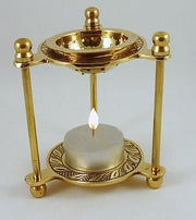 Brass Oil Diffuser Camphor incense burner three legged