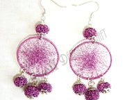 COTTON BEAD EARING