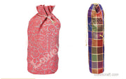 Wine Bottle fabric Bag