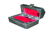 HUT SHAPE ANTIQUE JEWELERY BOX(6