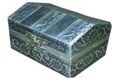 HUT SHAPE ANTIQUE JEWELERY BOX(6