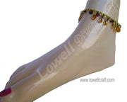 GLASS BEAD ANKELET