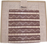 BAMBOO MAT JUTE FILE FOLDER