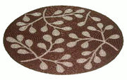LEAF DESIGN BEADED COASTER PLACEMAT