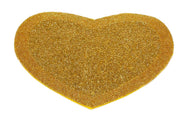 HEART DESIGN BEADED COASTER PLACEMAT