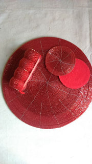 Stand Beaded Wire Coaster