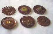 WOOD CONE & STICK HOLDER