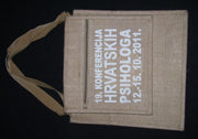 HARVATSKIH PRINTED JUTE CONFERENCE BAG