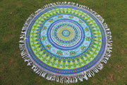 MANDALA ROUND TAPESTRY-BEACH THROWS
