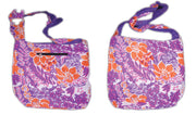 PRINTED COTTON SHOULDER BAG