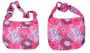 PRINTED COTTON SHOULDER BAG