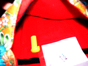 PRINTED COTTON SHOULDER BAG