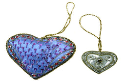 CHRISTMAS HANGING HEART ORNAMENT