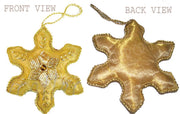 GOLDEN ZARI WORK STAR HANGING