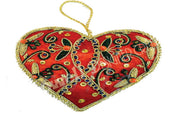 DECORATIVE CHRISTMAS HANGING HEART